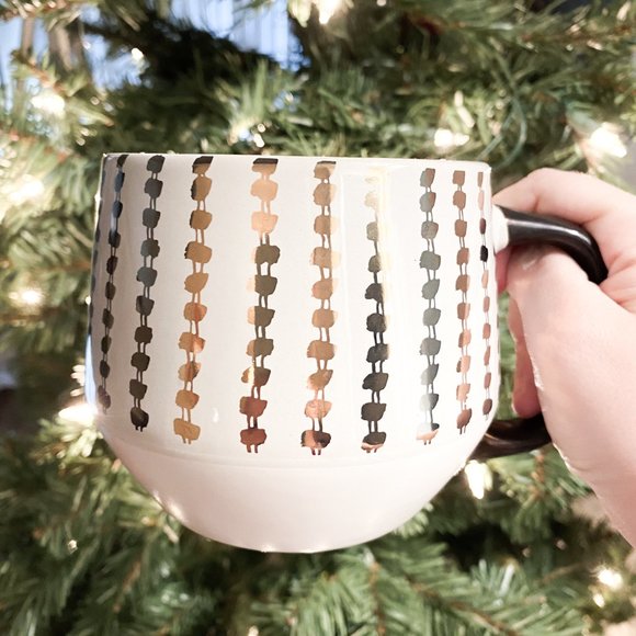 Gold Black Mug